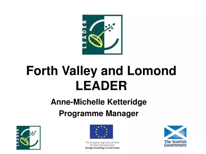 forth valley and lomond leader