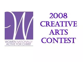 2008 Creative Arts Contest