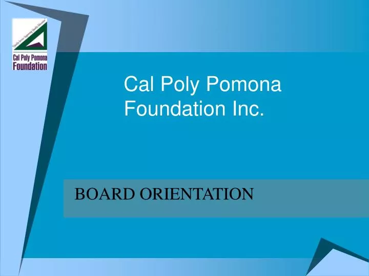 cal poly pomona foundation inc