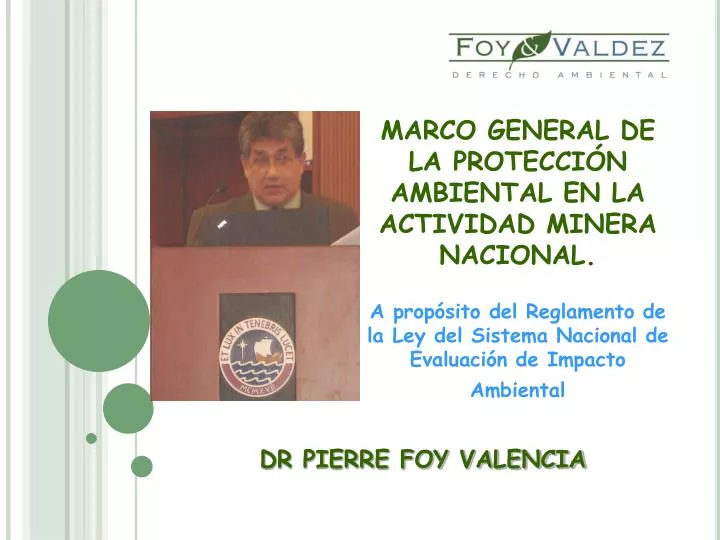 dr pierre foy valencia