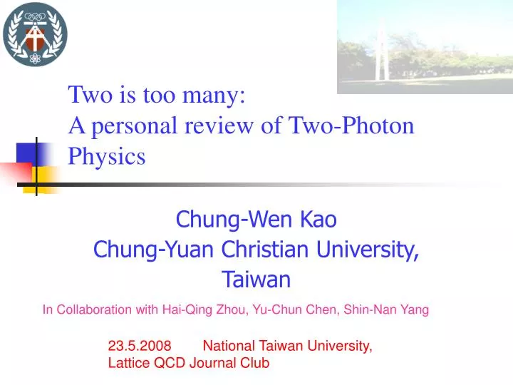 chung wen kao chung yuan christian university taiwan