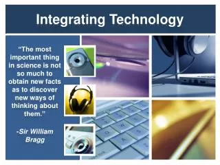 Integrating Technology