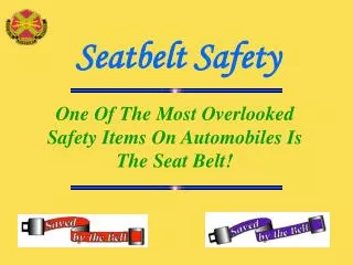 Seatbelt Safety