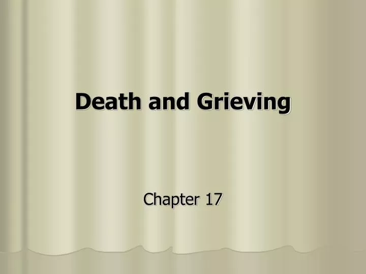 death and grieving
