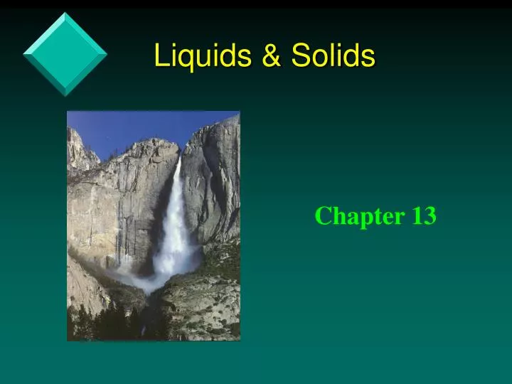 liquids solids