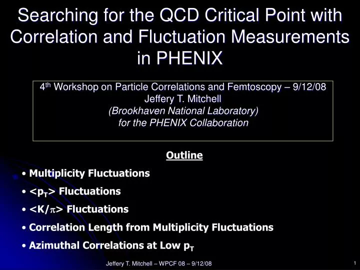 searching for the qcd critical point with correlation and fluctuation measurements in phenix