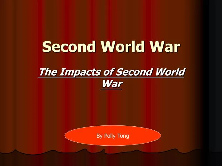 second world war