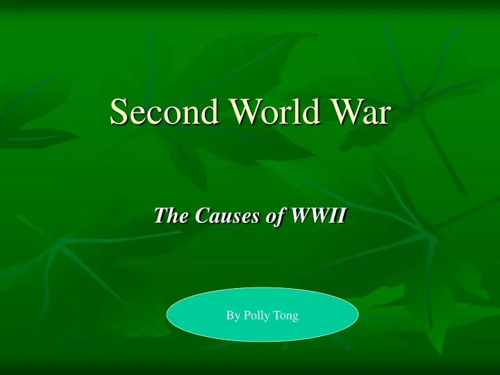 second world war