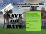 Charting Your Volunteer Program's Course: 2014 Conference Update - slide 1