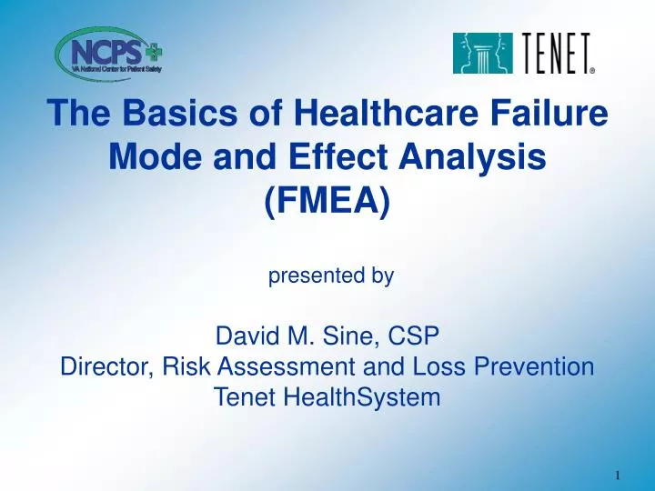 the basics of healthcare failure mode and effect analysis fmea