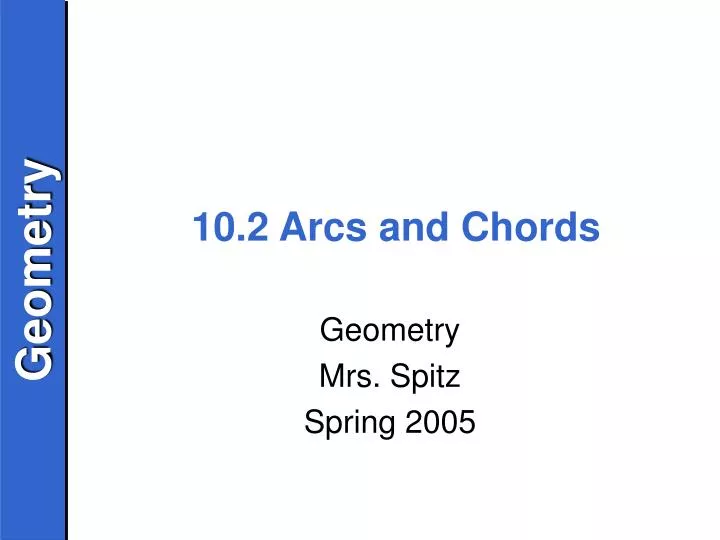 10 2 arcs and chords