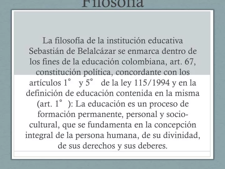 filosof a