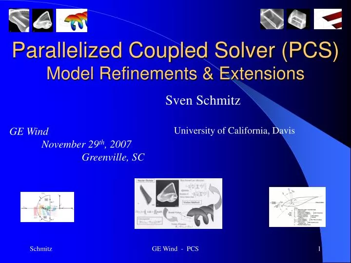 parallelized coupled solver pcs model refinements extensions