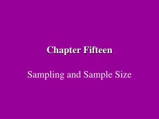 chapter fifteen