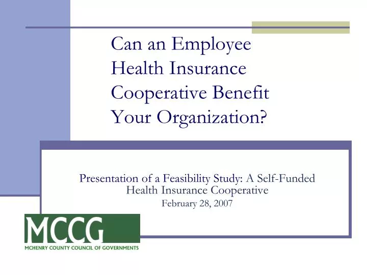 can an employee health insurance cooperative benefit your organization