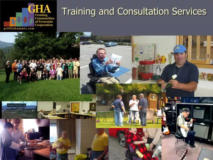 training and consultation services