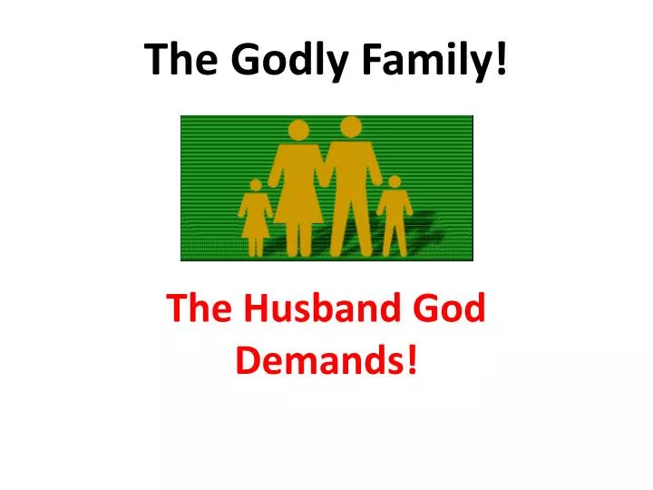 the godly family