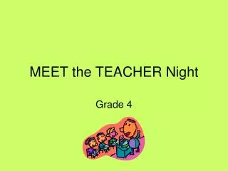 MEET the TEACHER Night