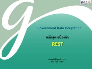 Government Data Integration