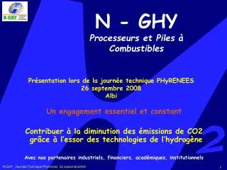 n ghy processeurs et piles combustibles