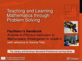 Teaching and Learning Mathematics through Problem Solving