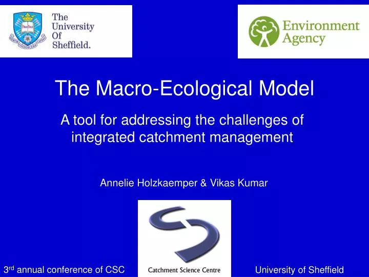 the macro ecological model