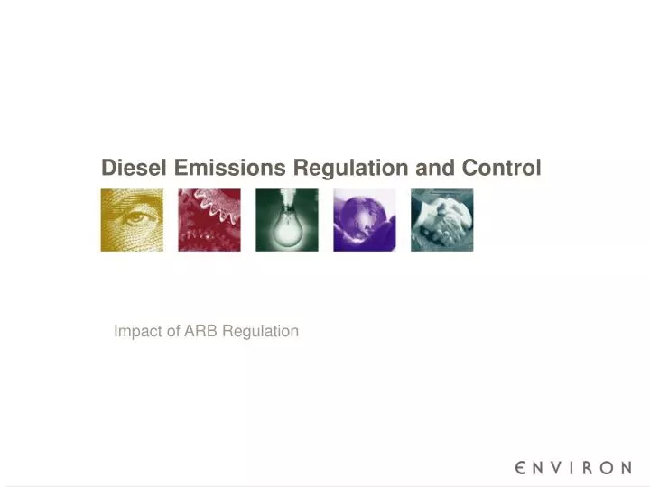 diesel emissions regulation and control