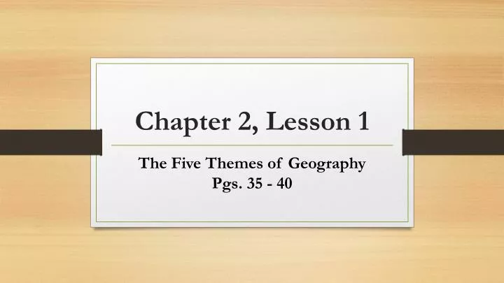 chapter 2 lesson 1