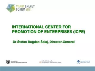 INTERNATIONAL CENTER FOR PROMOTION OF ENTERPRISES (ICPE)