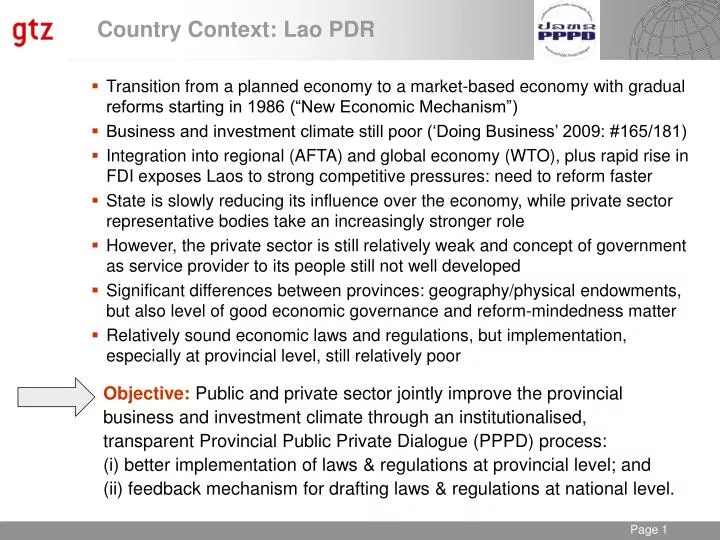 country context lao pdr