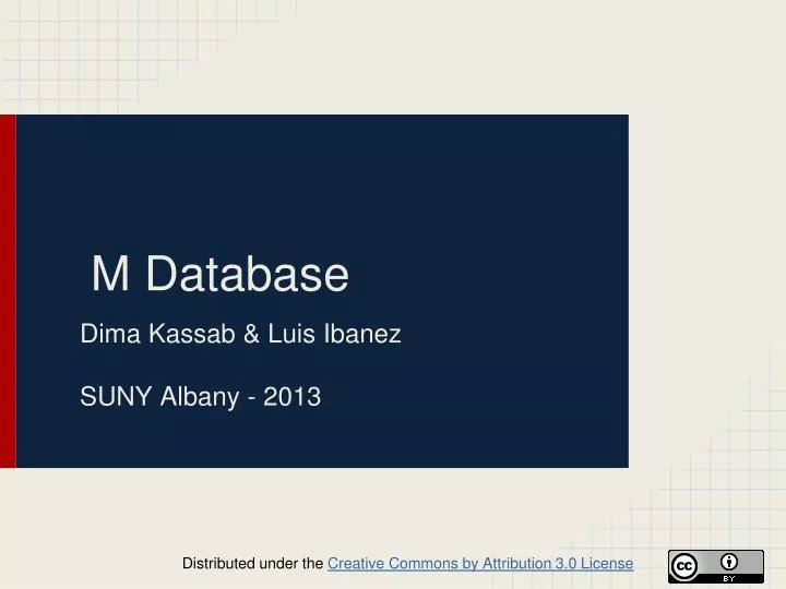 m database