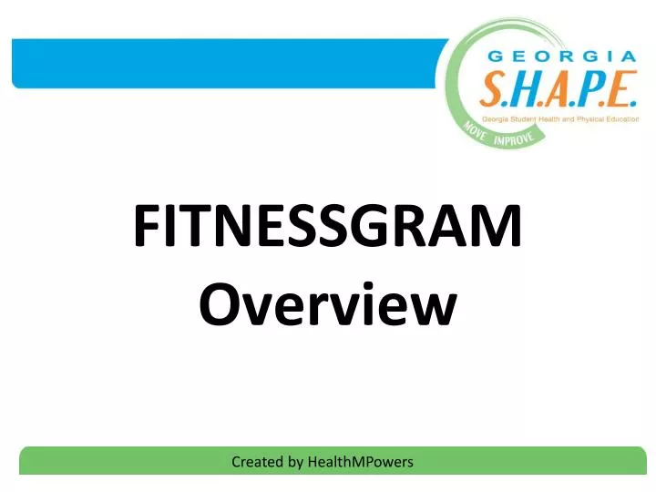 fitnessgram overview