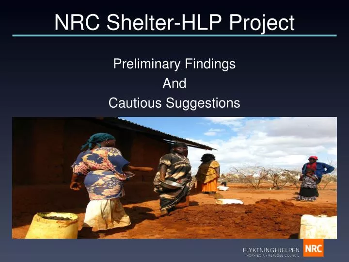 nrc shelter hlp project