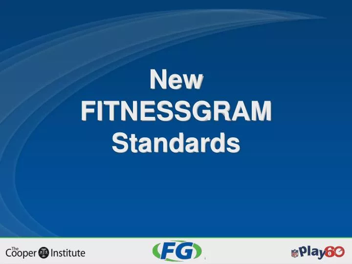 new fitnessgram standards