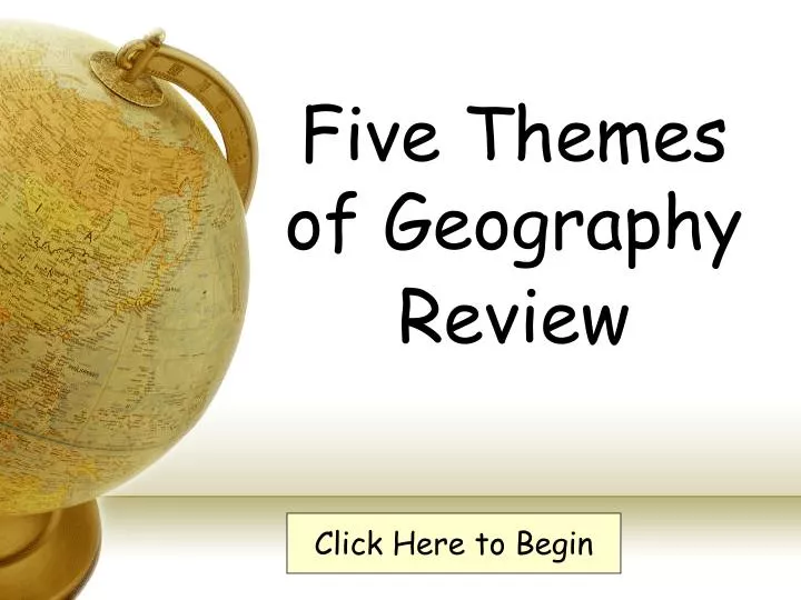 five themes of geography review