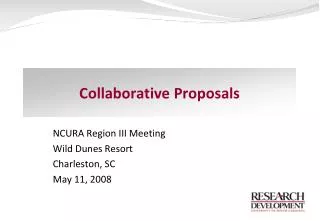 Collaborative Proposals