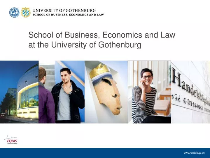 school of business economics and law at the university of gothenburg
