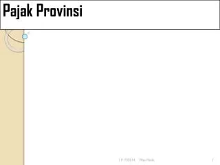 pajak provinsi