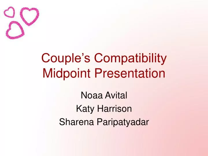 couple s compatibility midpoint presentation