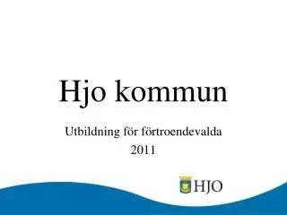 hjo kommun