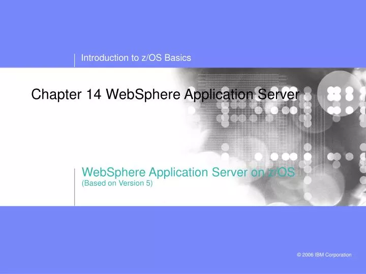 chapter 14 websphere application server