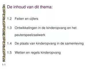 de inhoud van dit thema