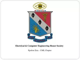 Electrical &amp; Computer Engineering Honor Society