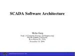 SCADA Software Architecture - slide 1