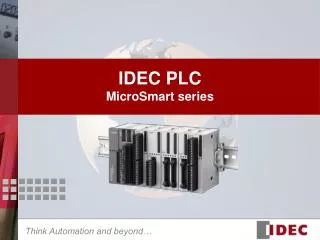 IDEC PLC MicroSmart series