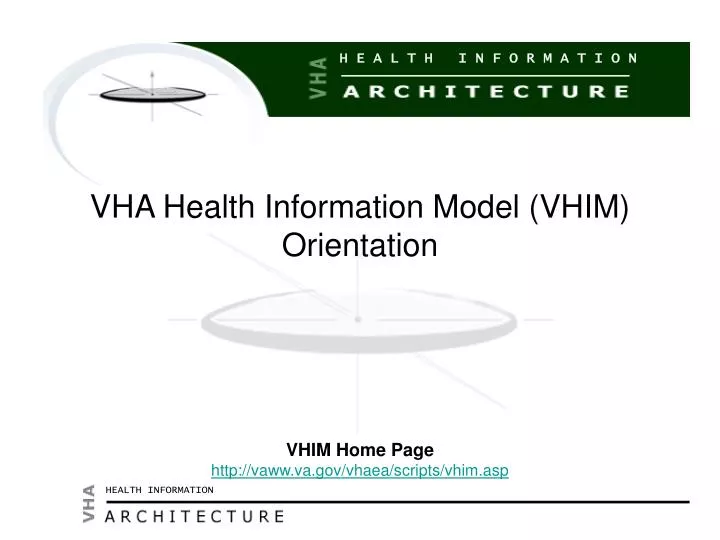 vha health information model vhim orientation