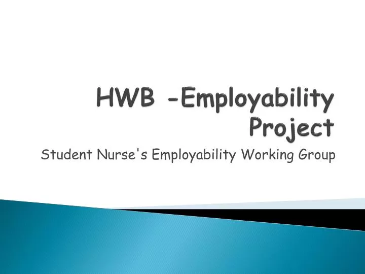 hwb employability project