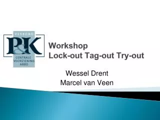 workshop lock out tag out try out