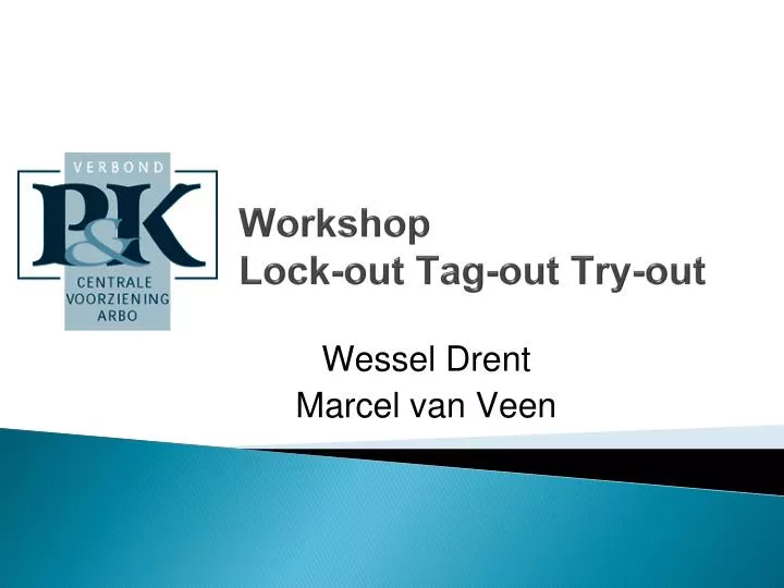 workshop lock out tag out try out