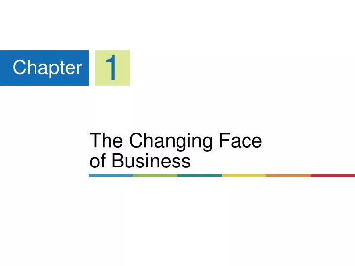 the changing face of business